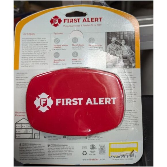First Alert SA9120BPCN Hardwired Smoke Detector - Picture 5 of 10